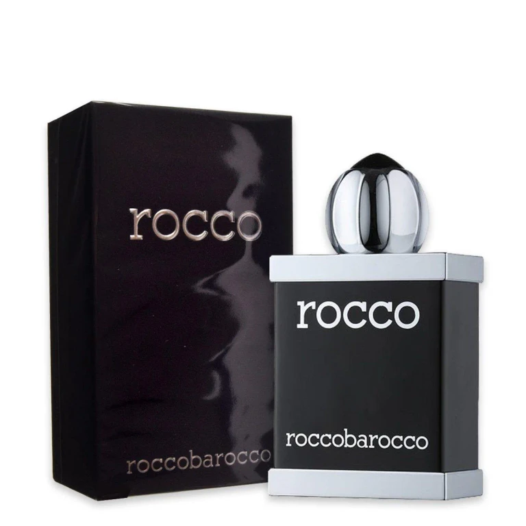 Rocco Barocco Black Edt 100 ml Uomo