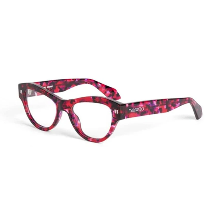 Off-White Ladies Black Cat Eye Eyeglass Frames OERJ076STYLE76 2900