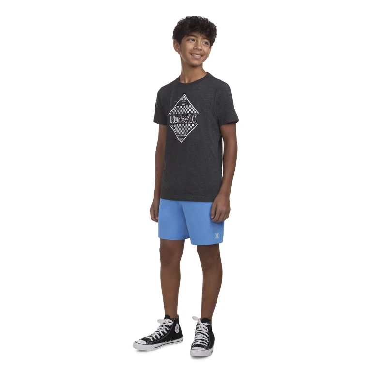 Hybrid Short Blue XL 14/16:- Blue, XL 14/16