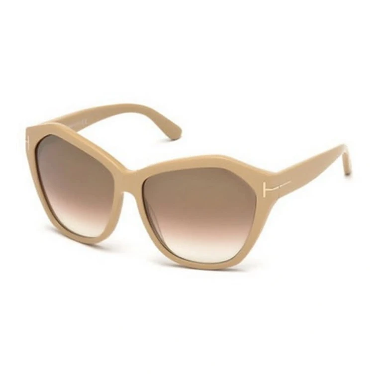 Ladies Black Cat Eye Sunglasses FT0317 72L