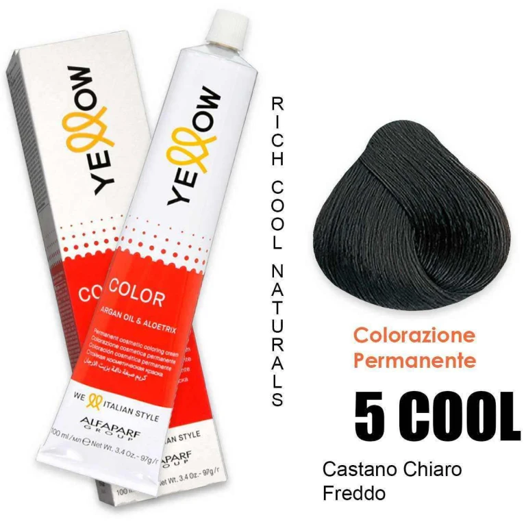 Yellow Color Permanent 5 Cool