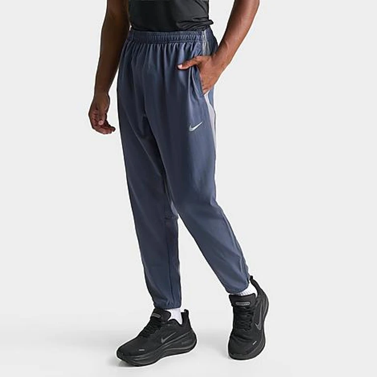 Men's Challenger Dri-FIT Woven Running Pants in Thunder Blue/Smoke Grey Size: Small