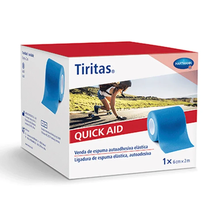 Bende Quick Aid 6 cm x 2 m Blu