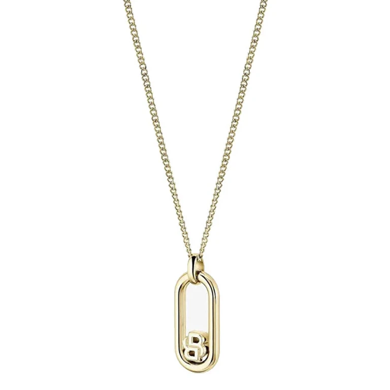 Double B Fashion Gold Plated Necklace 1580627