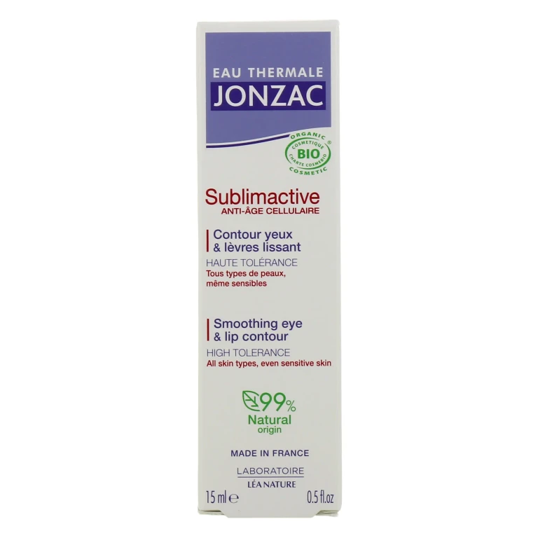 Jonzac Sublimative Eau Thermale Eye & Lip Contour Smoothing 15ml