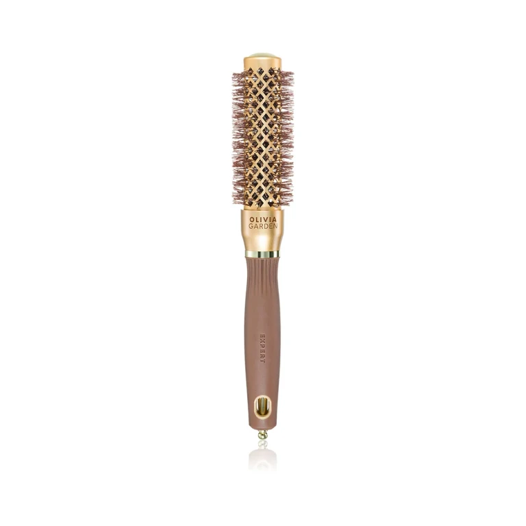 Expert Blowout Shine Gold & Brown - 25mm hair styling brush