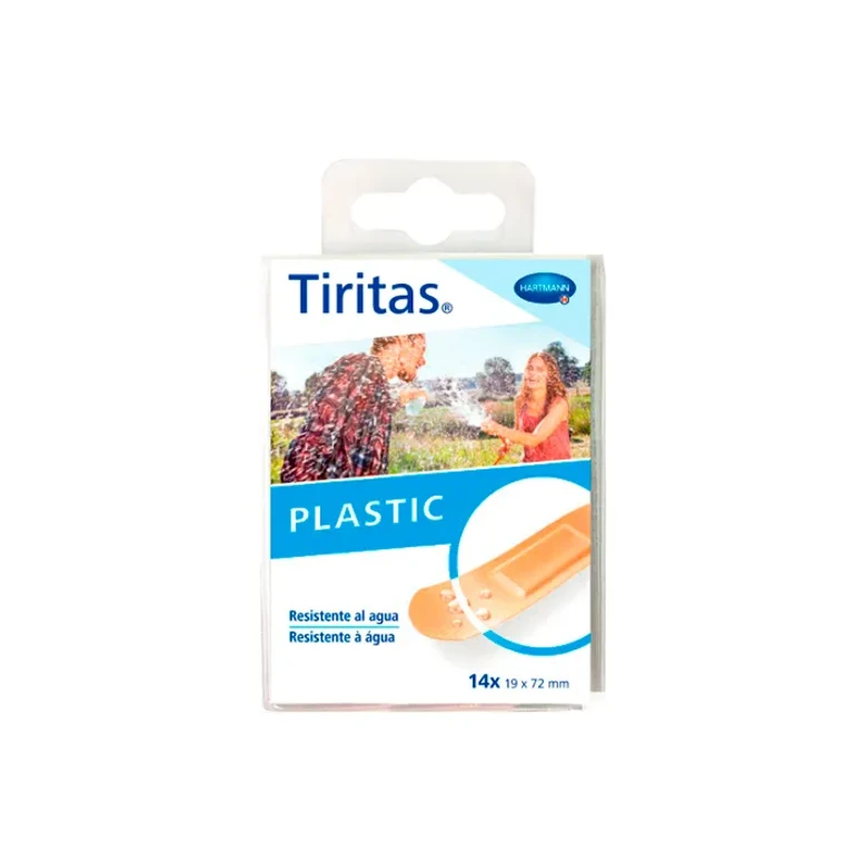 プラスチック絆創膏 19x72mm 14個入り