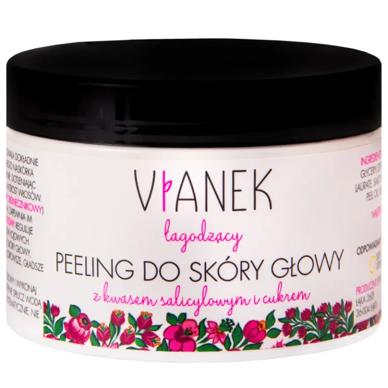 Soothing scalp scrub with sugar crystals Vianek 150 ml