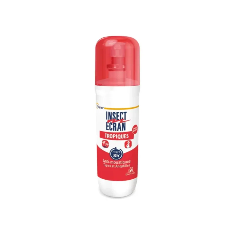 Insect Ecran Skin Mosquito Repellent Tropics 8H From 24 Months 75ml