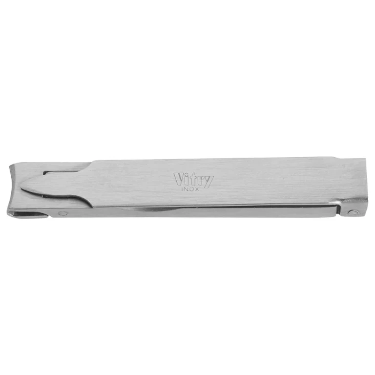 Extra-Flat Stainless Steel Pedicure Nail Clippers