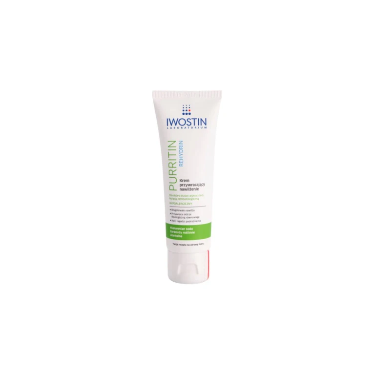Purritin Rehydrin Moisturizing Cream for Dry and Irritated Skin from Anti-Acne Treatment 40ml