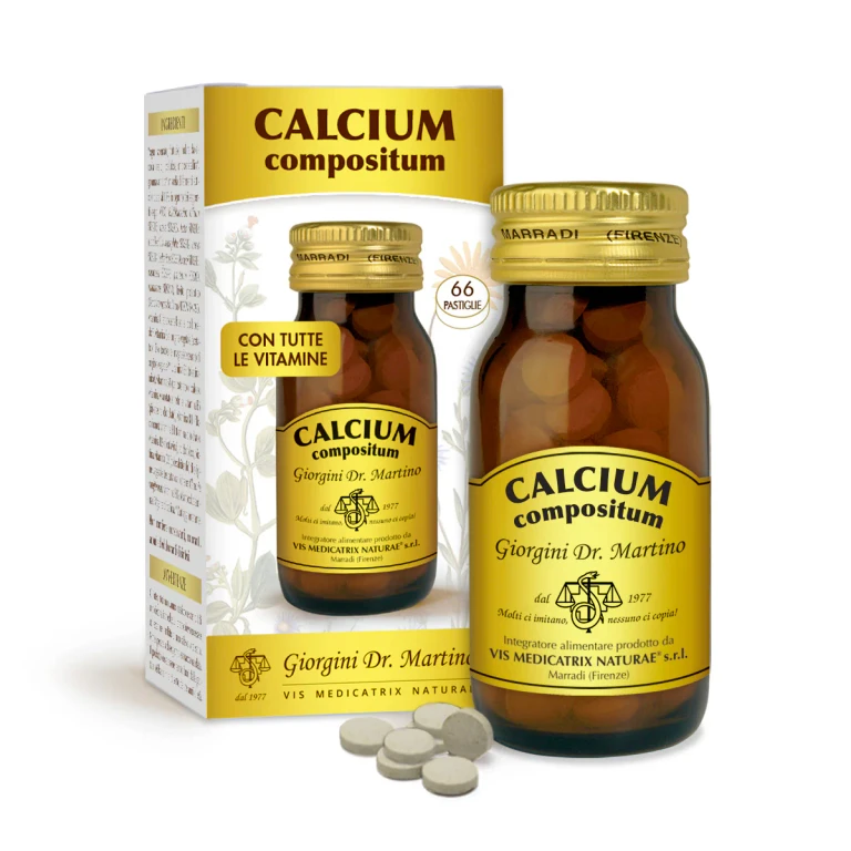 Calcium Compositum 40 G - 600 Mg Tablets