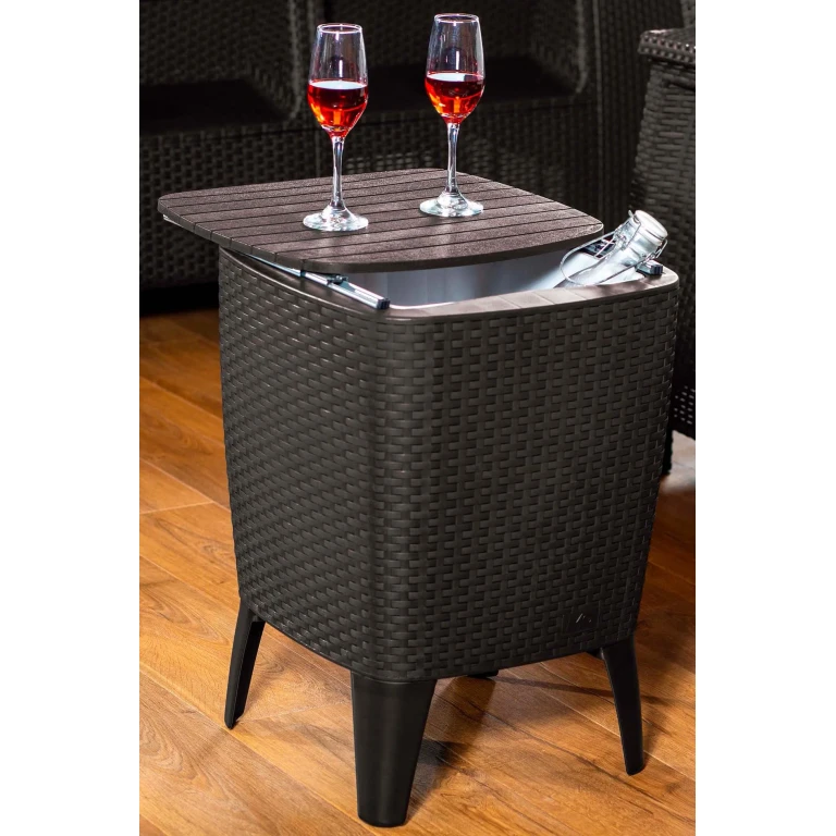 Cooler Table in Espresso