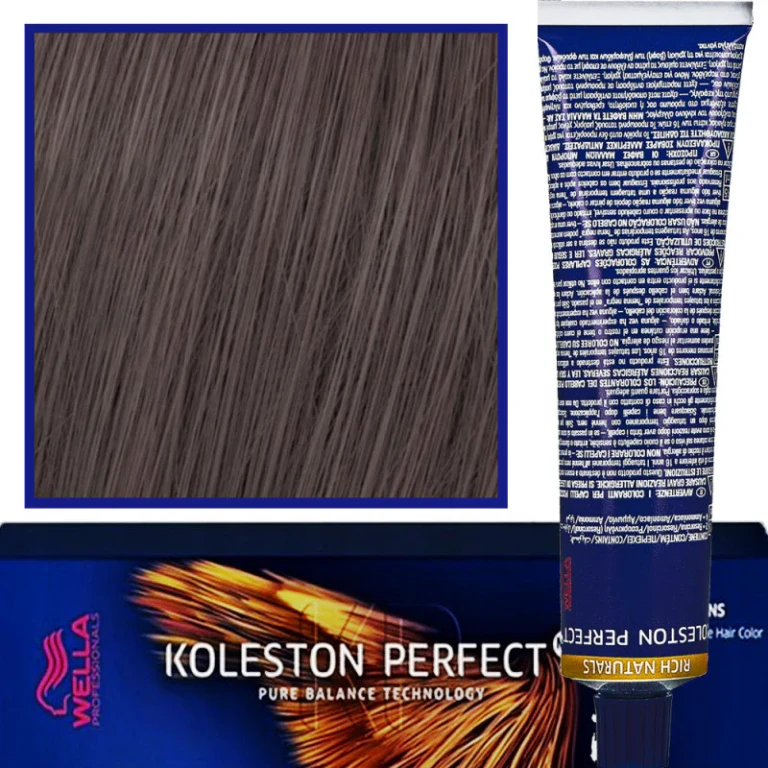 Koleston Perfect Me Teinture capillaire 60ml 5/18 Brun clair cendré perle