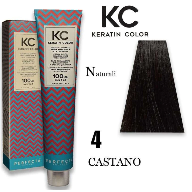 Keratin Coloring Cream Kc 120 Ml 4