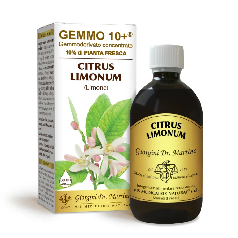 gemmo 10+ lemon 500 ml non-alcoholic liquid