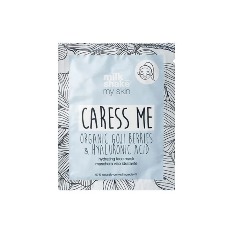 My Skin Caress Me Máscara Facial de Folha Hidratante com Ácido Hialurônico