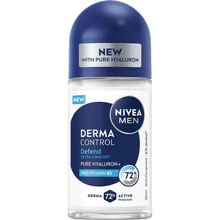 Roll-On Antiperspirant for Men Men Derma Control Defend (Antiperspirant) 50 ml