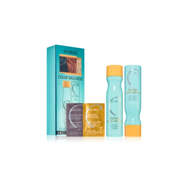 Hydrate Color Wellness Collection set for colored hair conditioner 266 ml + mask + pre-coloring treatment 12x5 g + cleansing shampoo for colo