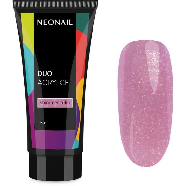 Duo Acrylgel Shimmer Tulip gel for gel and acrylic nails 15 g