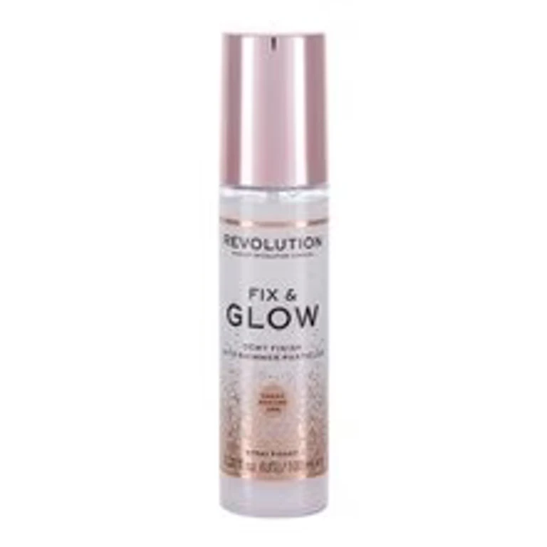 Fix & Glow Dewy Finish - Illuminating setting spray for makeup 100 ml