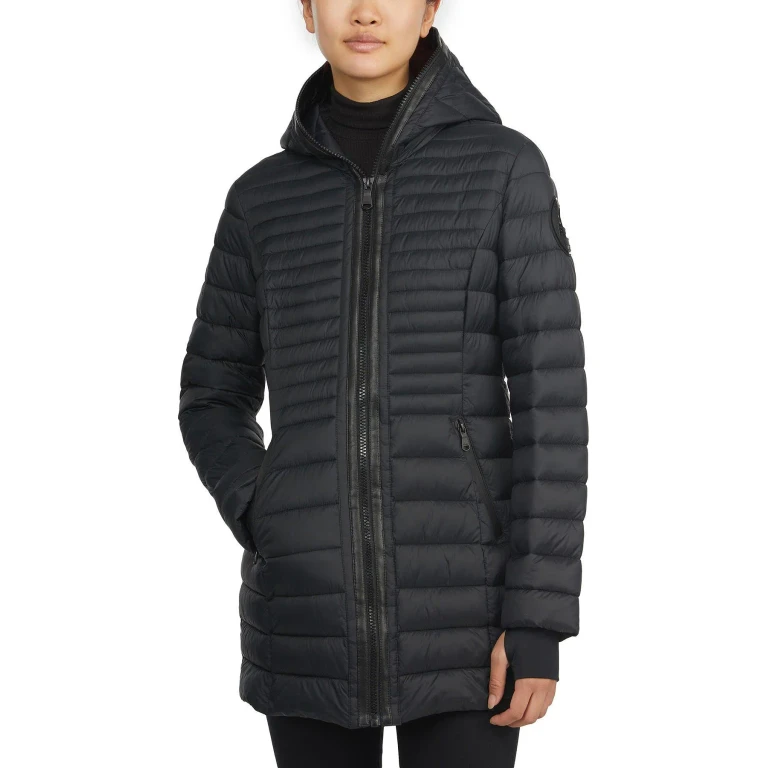 Lyvien Lightweight Packable Puffer Jacket with Zip to Top Fixed Hood - Women's