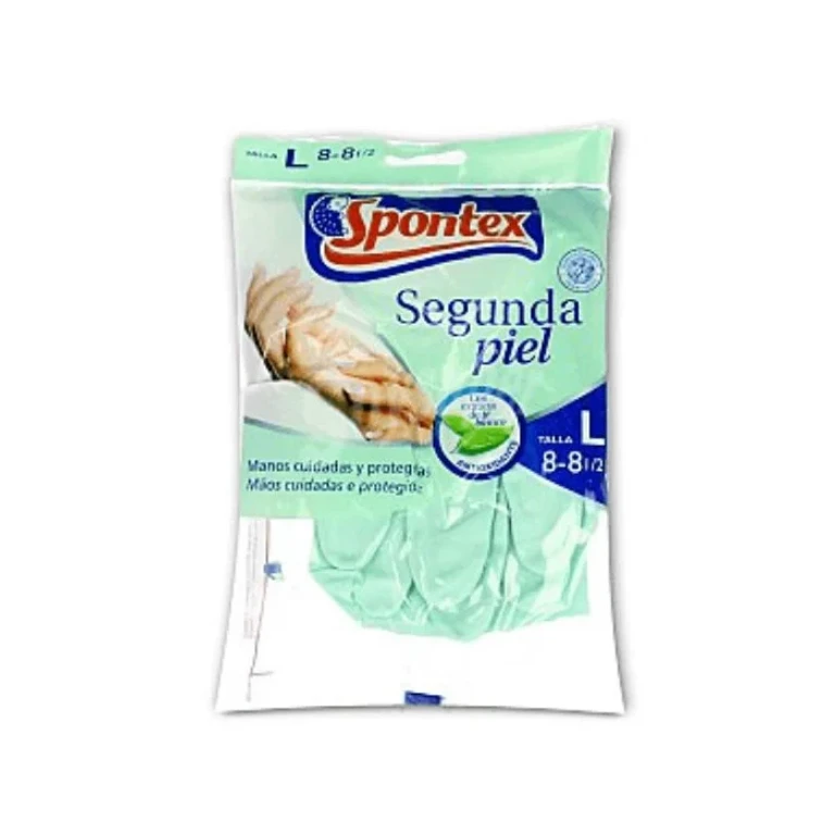 Gloves Spontex Second Skin size L