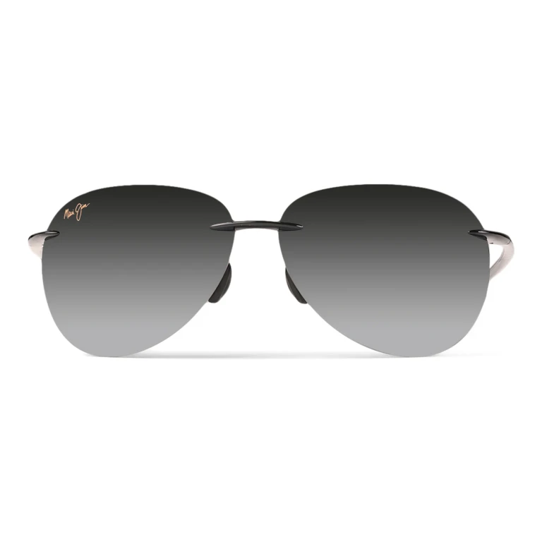 Sugar Beach - Gloss Black Frame - Neutral Grey Polarized Lens Sunglasses