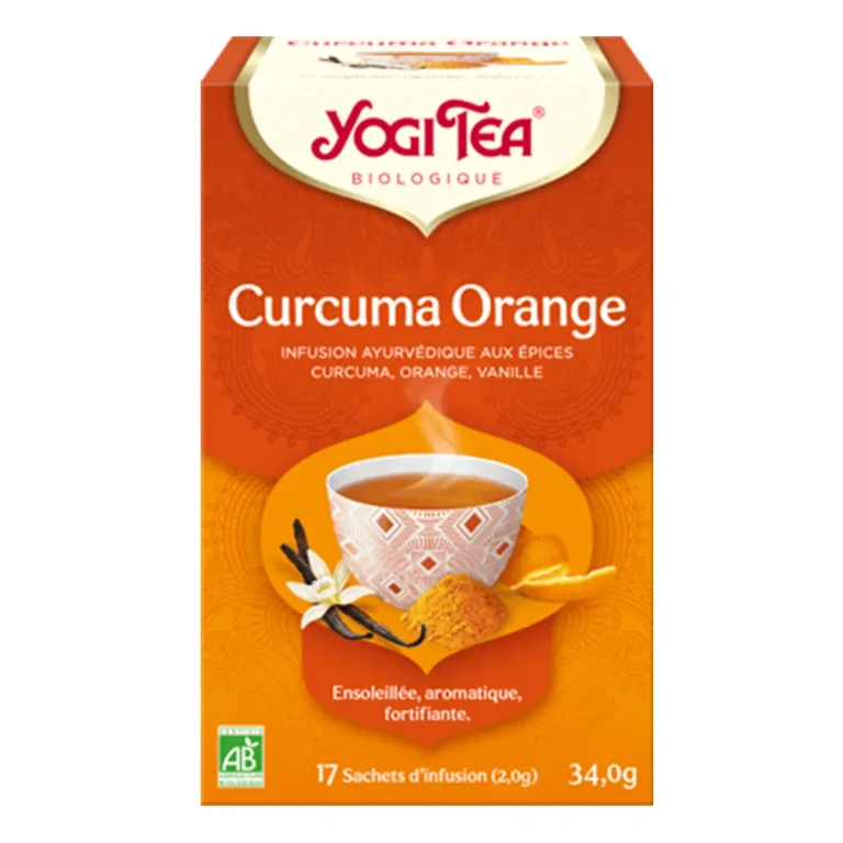 Organic Turmeric Orange Infusion 17 Sachets