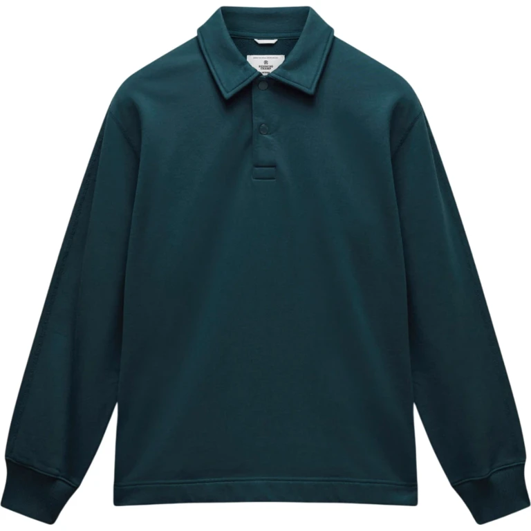Midweight Terry Rugby Sweater - Unisex