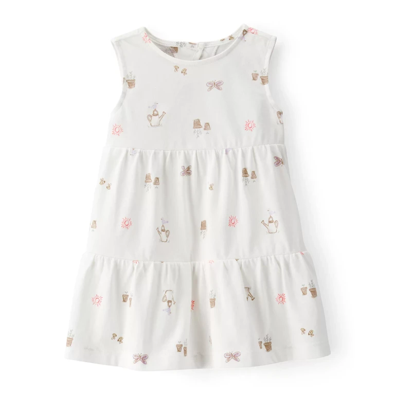 Girls Romper Cream 18M:- Cream, 18M