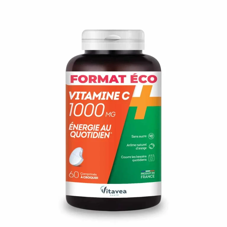 Health Vitamin C 1000mg Daily Energy 60 Tablets