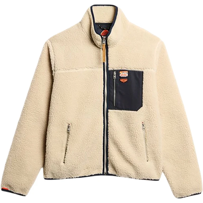 Vintage Retro Full Zip Fleece - Men's