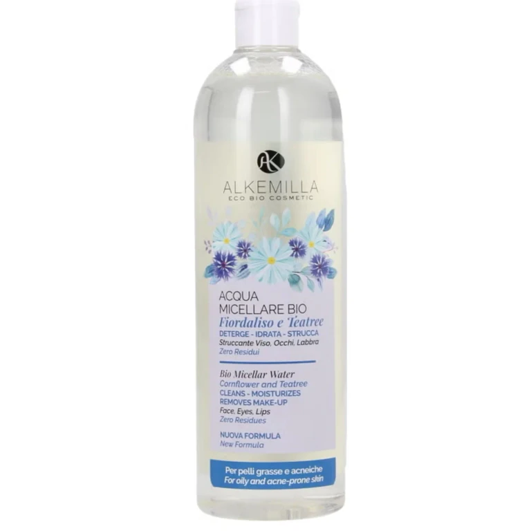 eco bio cosmetic Micellar Water Cornflower and Tea Tree 500 ml