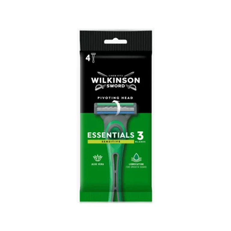 Extra 3 Sensitive Disposable Razor 4 Pieces