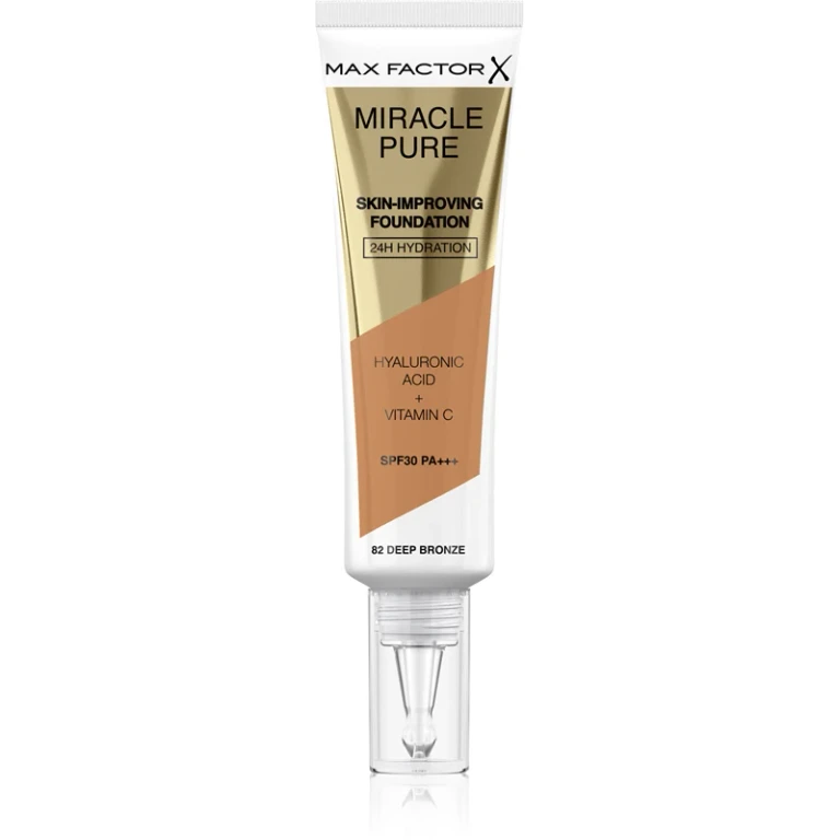 Miracle Pure Skin-Improving Foundation SPF30 30 ml 82 Deep Bronze