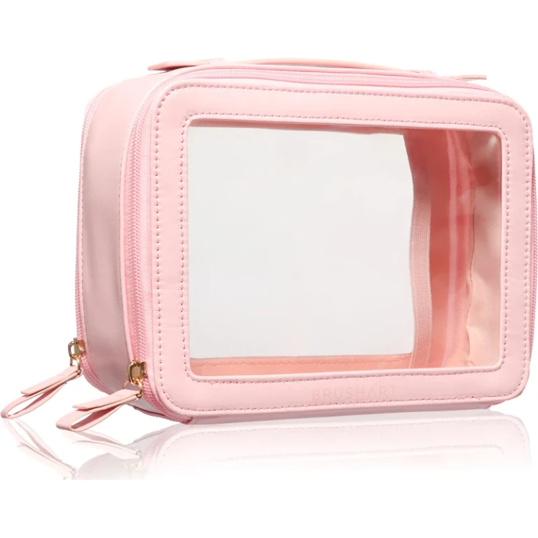 Accessori Make-Up Transparent Makeup Case Pink 1Pcs