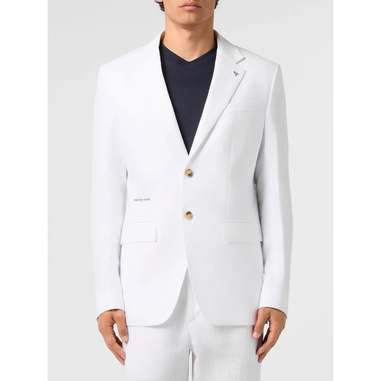 Blazer Men color White (UAFCMRF2214PTE105N01OF)