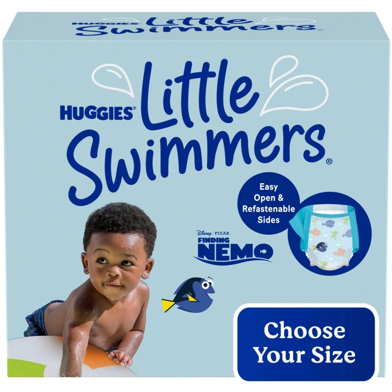 Little Swimmers Swim Diapers, Size 5/6 - 34 ct. (32+ lbs):- 5/6 - 34 ct. (32+ lbs)