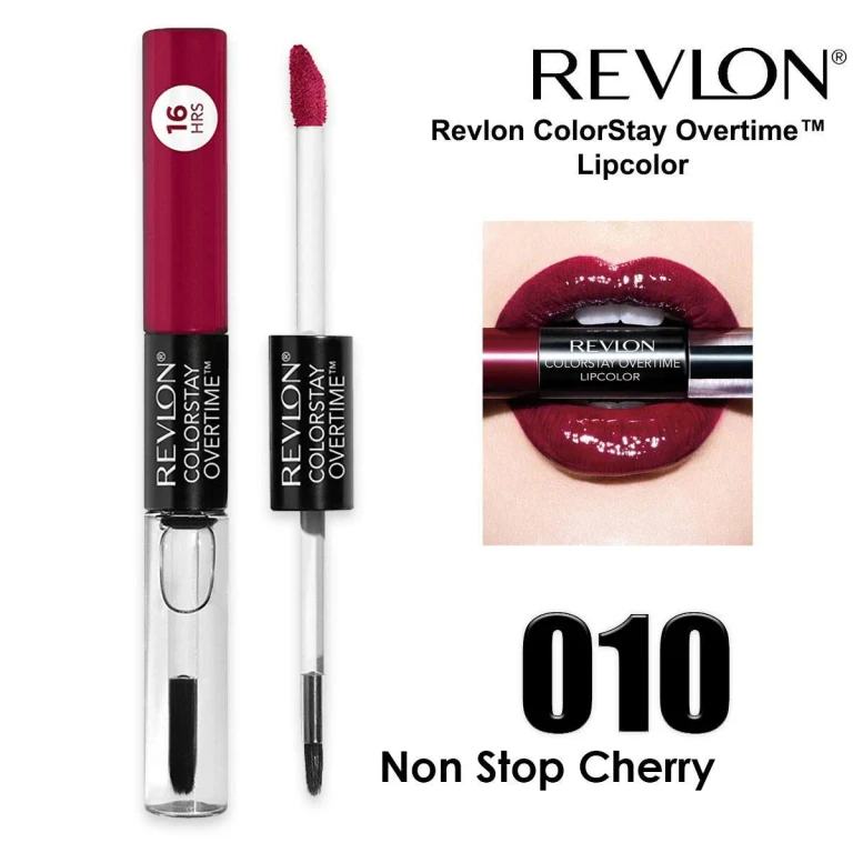 Colorstay Overtime Lipcolor 010 Non Stop Cherry 2ml