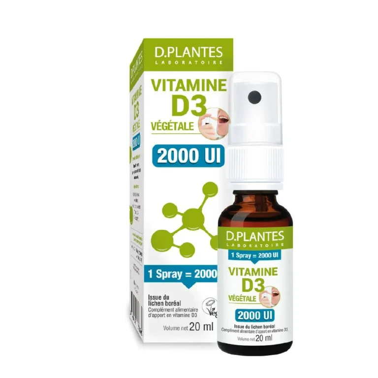 Vegetable Vitamin D3 2000 IU Spray 20ml