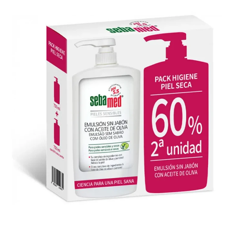 Soap-free emulsion with olive oil 750 ml Duo