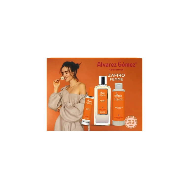 Alvarez Gómez Agua De Profumo donna Edp 150ml Zafiro Set
