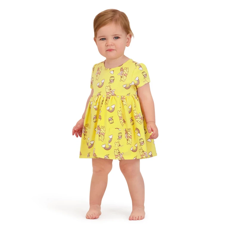 Character Dress & Romper Winne The Pooh 3M:- Winne The Pooh - Online Only, 3M