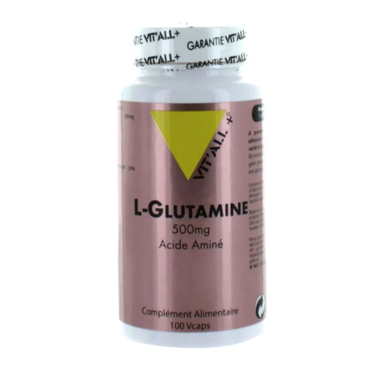 L-Glutamine 500mg 100 Capsules