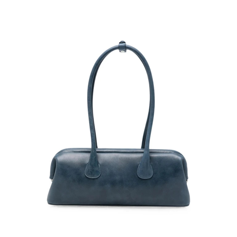 Boat Aged-effect Leather Tote Bag