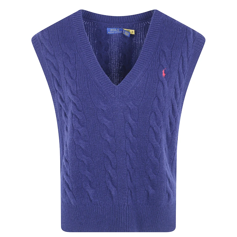 Sweater Vest Wool "Hunter Navy"