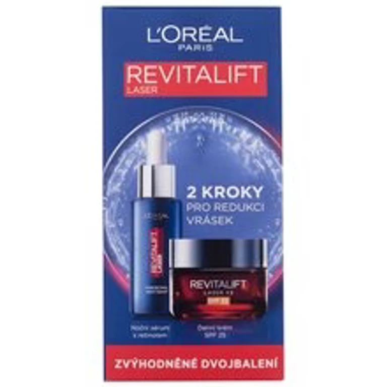 L'oréal Revitalift Night Serum Set Laser Pure Retinol - 50ml
