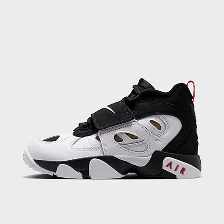 Big Kids Diamond Turf 2 Freizeitschuhe in Schwarz/Feuerrot/Weiß