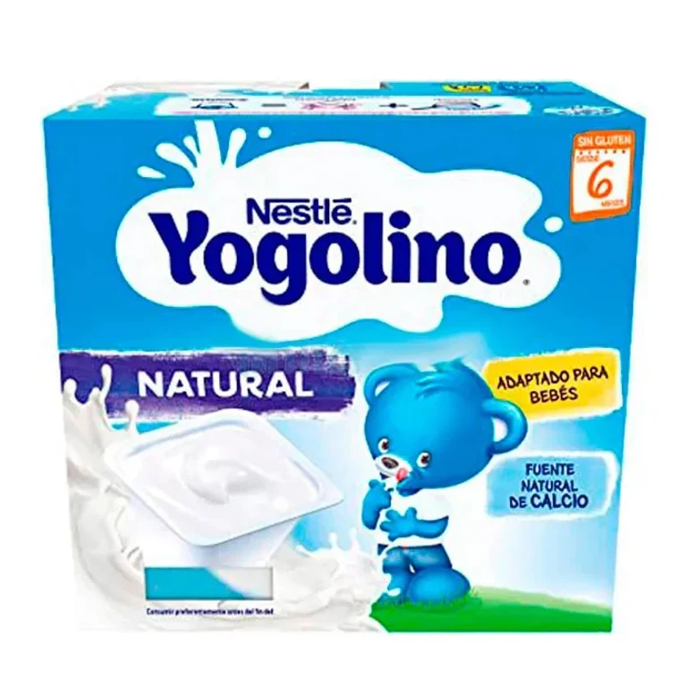 Nestlé Yogolino Natural Sugar-Free 4x100g